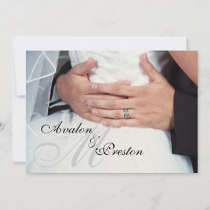 Einladung zum Hochzeitsfeiern "Wrapped in Liebe"