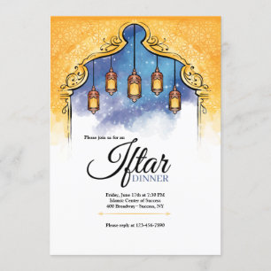 Einladung zum Iftar-Abendessen