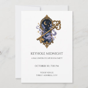 Einladung zum Keyhole Midnight Halloween Escape Ro