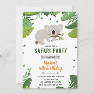 Einladung zum Koala Safari-Zoo