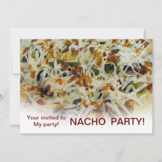 EINLADUNG ZUM NACHO-PARTY