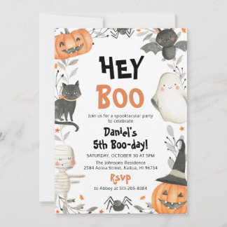 Einladung zum niedlichen Halloween Spooktacular Ge