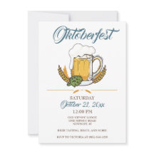 Einladung zum Oktoberfest, Einladung zur Bierverko