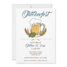 Einladung zum Oktoberfest, Einladung zur Bierverko