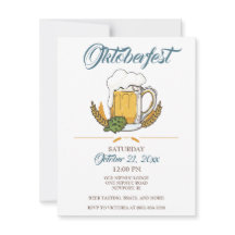 Einladung zum Oktoberfest, Einladung zur Bierverko