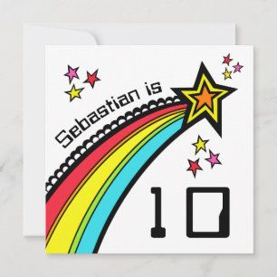 Einladung zum personalisierten Shooting Star Gebur