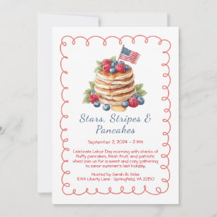 Einladung zum Pfannkuchen-Brunch am Labor Day – Pa