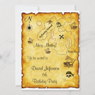 Einladung zum Piratengeburt