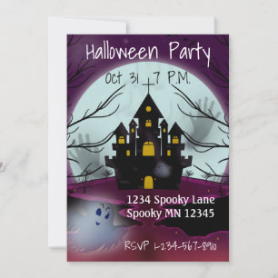 Einladung zum Spuk Halloween-Party