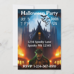 Einladung zum Spuk Halloween-Party