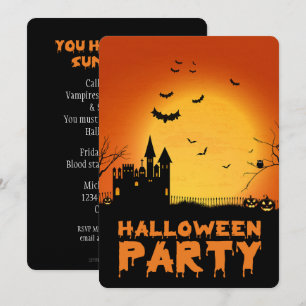 Einladung zum Spuk Halloween-Party