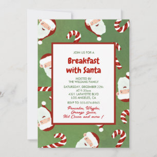 Einladung zum Weihnachtsfrühstück mit Santa Barley