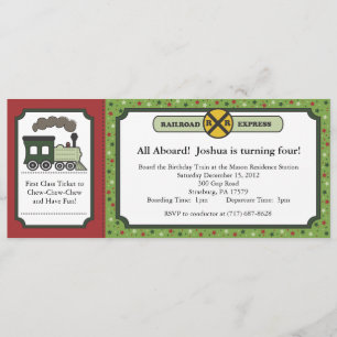 Einladung zum Zug - Weihnachten