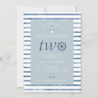 Einladung zum zweiten Geburtstag