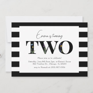 Einladung zum zweiten Geburtstag der klassischen B