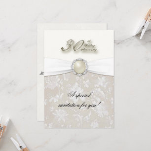 Einladung zur 30. Hochzeitstag-Feier