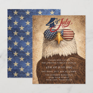 Einladung zur 4. Juli-Party USA 250 Jahre
