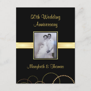 Einladung zur 50-Jahres-Feier - Foto optional