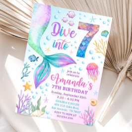 Einladung zur 7. Meerjungfrau, Tauchen Sie in sieb