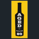 Einladung zur 80. Geburtstagspartei - Perfektion<br><div class="desc">Eine tolle Geburtstagsfeier für den 80-jährigen Weinliebhaber in Ihrem Leben! Dieses Weinflaschendesign mit dem Aufdruck "Aged to Perfection" lasse jedem, dass Ihr Önophile einen großen Geschmack, ein großes Gefühl von Spaß und ein großes Vintages hat. Geben Sie es als überwältigendes Röstgeschenk, für ihren achtzigsten Geburtstag oder zu jedem Zeitpunkt, wenn...</div>
