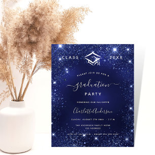 Einladung zur Abschluss des "Navy Blue Glitzer"