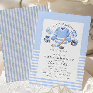Einladung zur Baby-Party für kleinen Fußball-Kicke