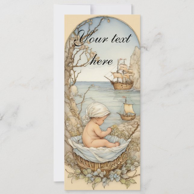 Einladung zur Babydusche (Vorderseite)