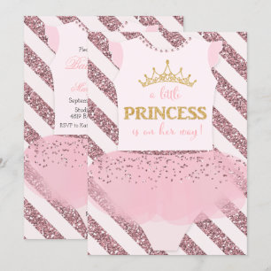Einladung zur Babyparty Kleine Prinzessin