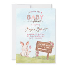 Einladung zur Babyparty SomeBunny