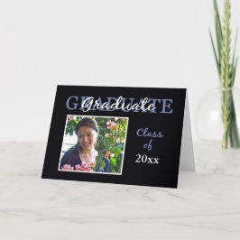 Einladung zur blauen/schwarzen Graduierung/Fotokar