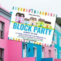 Einladung zur Blockparty im Viertel