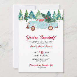 Einladung zur Blue Truck Holiday Party