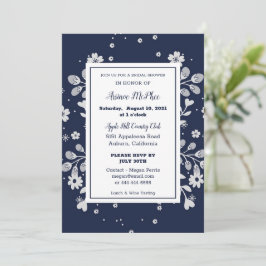 Einladung zur Blumendusche