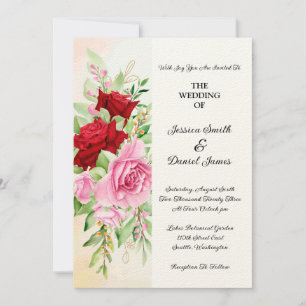 Einladung zur Blumenhochzeit