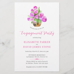 Einladung zur Blumenkonferenz im Frühjahr Flyer