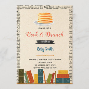 Einladung zur Bücher- und Brunch-Party