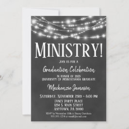 Einladung zur Chalkboard Ministry Graduation Party