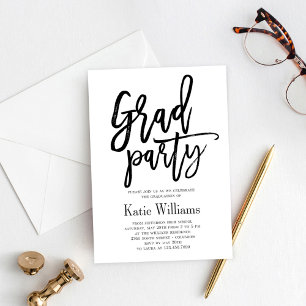 Einladung zur Charm-Graduierungsparty