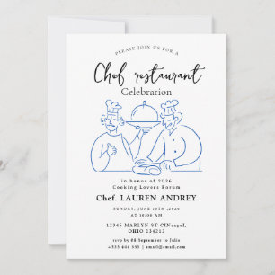 Einladung zur Chef-Restaurant-Feier