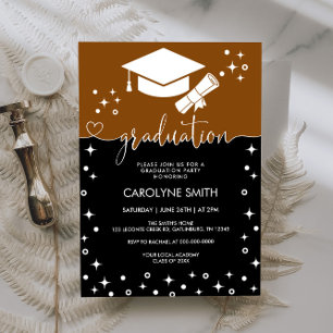 Einladung zur Chic Calligraphy Graduation Party