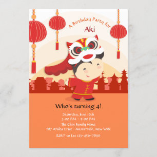 Einladung zur chinesischen Feier