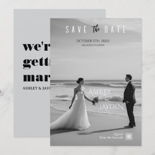 Einladung zur Einberufung einer einfarbigen Hochze