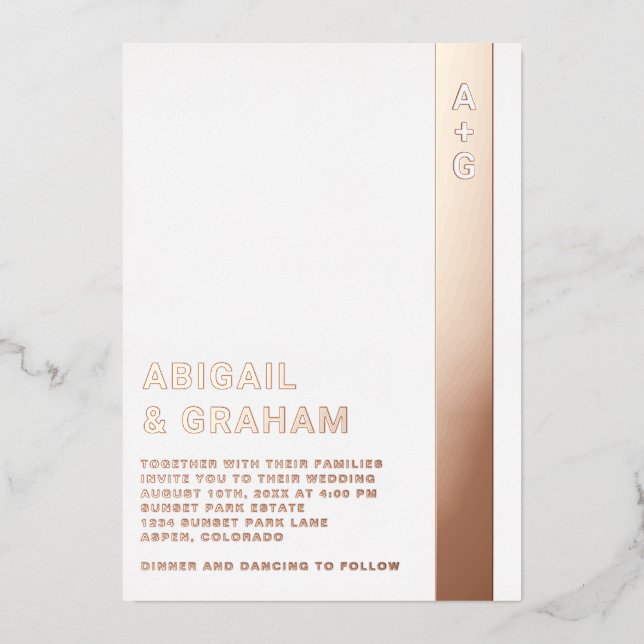 Einladung zur Einberufung eines Monogrammes (Vorderseite)