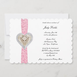 Einladung zur Einladung der Brautdusche "Unicorn P