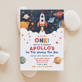 Einladung zur Einladung der Rocket 1. Reise um die