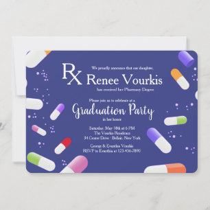 Einladung zur Einladung von Medicine Capsules Grad