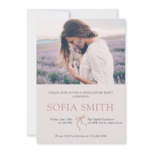 Einladung zur Elegant Bow Graduation Party