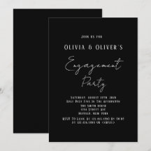 Einladung zur eleganten Black Krawatte