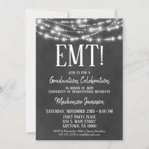Einladung zur EMT-Graduierungspartei in der Tafel