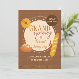 Einladung zur Eröffnung der Bäckerei ⭐ ⭐ ⭐ ⭐ (8.13
